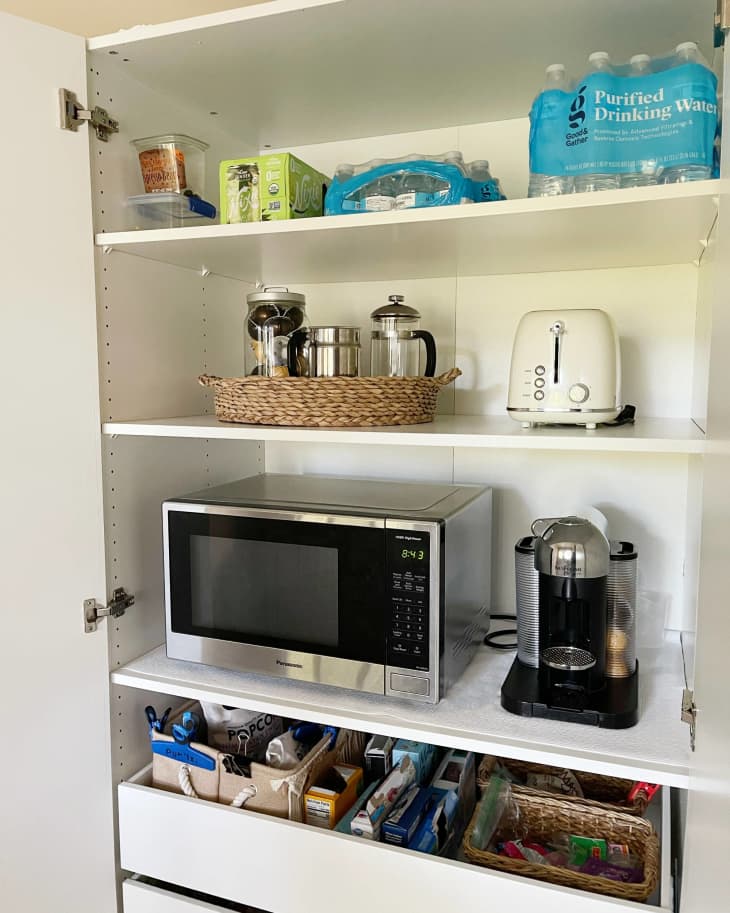 How I Hacked An IKEA Pax Wardrobe Into A Pantry Cubby   At Organize Clean 2023 Writer Provided Ikea Pax Pantry Hack Pax Pantry 3